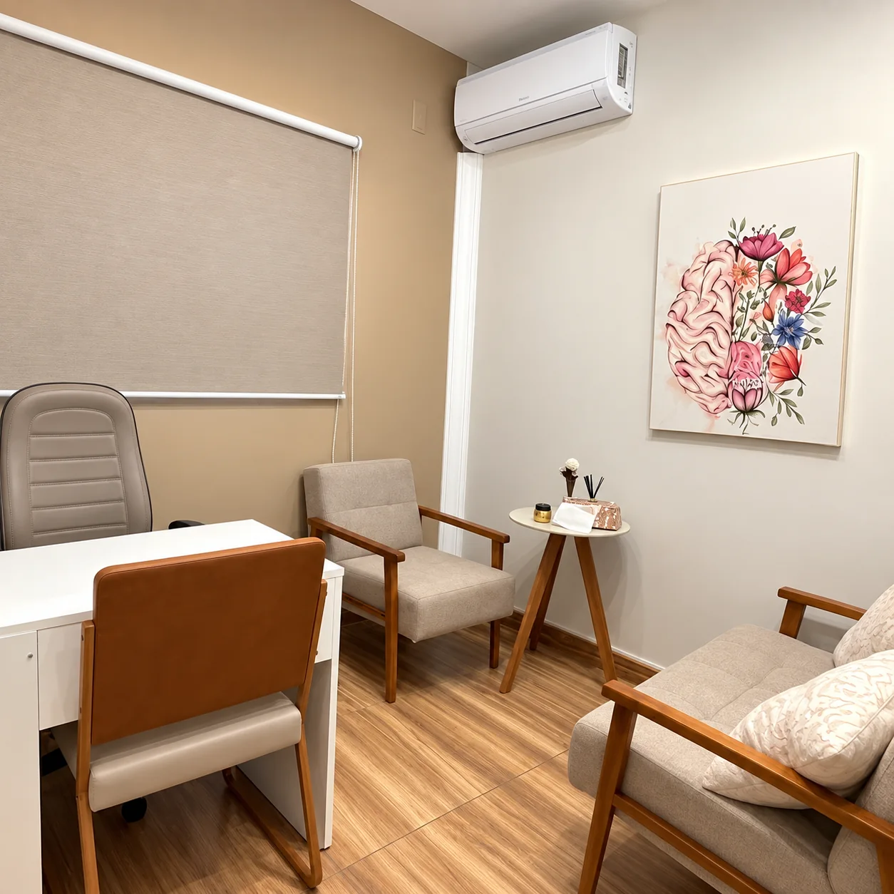 Sala de atendimento da Clínica Self
