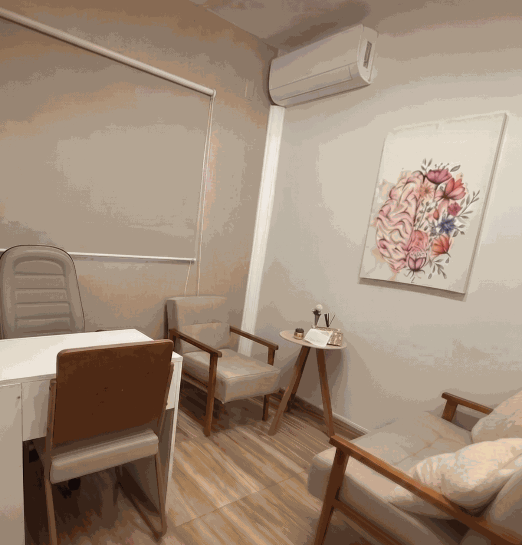 Sala de atendimento da Clínica Self